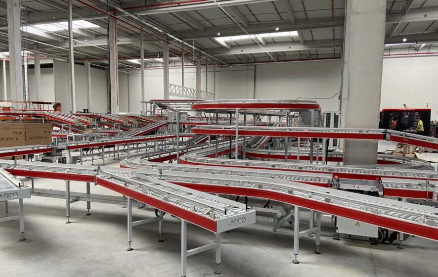 Opbouw van verschillende transportbanen